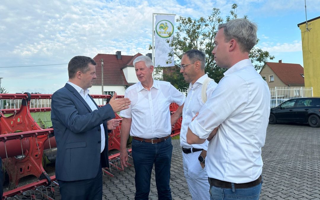 Hochrangiger Besuch in Wulfen